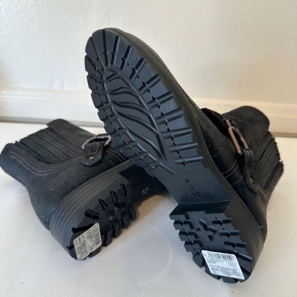 Clark’s Stylish women’s leather suede black Boots size 6 and 7,5 NWT - Picture 13 of 14